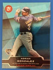 Adrian Gonzalez #TT-39 Baseball Cards 2011 Topps Toppstown Prices