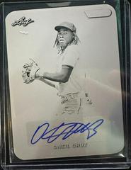 Oneil Cruz [Teal Prismatic] #BA-OC1 Baseball Cards 2023 Leaf Vivid Autograph Prices