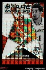 Trae Young [White] Basketball Cards 2021 Panini Mosaic Stare Masters Prices