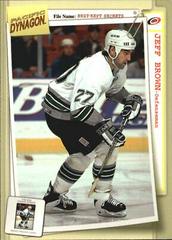 Jeff Brown #16 Hockey Cards 1997 Pacific Dynagon Best Kept Secrets Prices