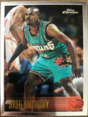 Greg Anthony Basketball Cards 1996 Topps Chrome Prices