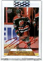 Ty Smith #CS-SM Hockey Cards 2020 Upper Deck Clear Cut Canvas Signatures Prices