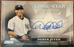 Derek Jeter #LSS-DJ Baseball Cards 2023 Stadium Club Lone Star Signatures Prices