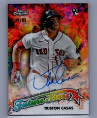 Triston Casas #FSA-TC Baseball Cards 2023 Topps Chrome Future Stars Autographs Prices
