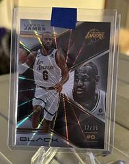 LeBron James [Copper] #31 Basketball Cards 2022 Panini Black Prices