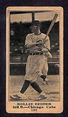 Rollie Zeider [Blank Back] #198 Baseball Cards 1916 M101 4 Sporting News Prices
