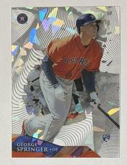 George Springer [Ice Diffractor] Baseball Cards 2014 Topps High Tek Prices