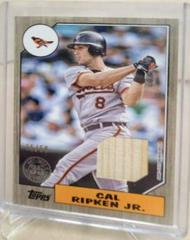 Cal Ripken Jr. [Gold] #87R-CR Baseball Cards 2022 Topps 1987 Relics Prices