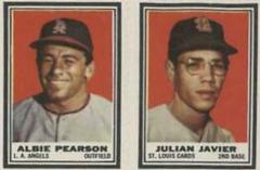 Julian Javier Baseball Cards 1962 Topps Stamps Prices