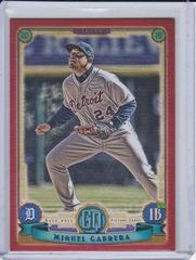 Miguel Cabrera [Red] #66 Baseball Cards 2019 Topps Gypsy Queen Prices