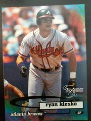 Ryan Klesko #5 Baseball Cards 1998 Skybox Dugout Axcess Prices