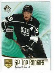 Quinton Byfield [Green] Hockey Cards 2021 SP Authentic Top Rookies Prices