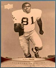Alan Page Football Cards 2012 Upper Deck Prices