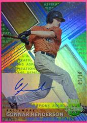 Gunnar Henderson [Autograph Aspirations Tie Dye] Baseball Cards 2019 Panini Elite Extra Edition Prices