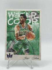 Jayson Tatum [Violet] #24 Basketball Cards 2022 Panini Court Kings Water Color Prices