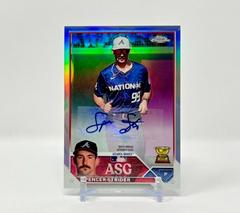 Spencer Strider #ASGA-SS Baseball Cards 2023 Topps Chrome Update All Star Game Autographs Prices