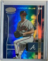 Greg Maddux [Mirror Blue] Baseball Cards 2003 Leaf Certified Materials Prices