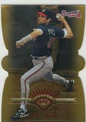 John Smoltz [Die Cut] #77 Baseball Cards 1997 Leaf Fractal Matrix Prices