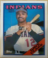Dave Clark Baseball Cards 1988 Topps Prices
