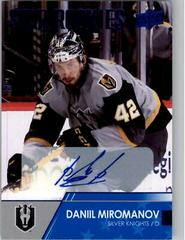 Daniil Miromanov [Autograph] Hockey Cards 2021 Upper Deck AHL Prices