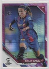 Aitana Bonmati [Pink Prism Refractor] Soccer Cards 2021 Topps Chrome UEFA Women’s Champions League Prices