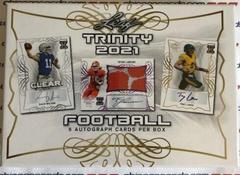Hobby Box Football Cards 2021 Leaf Trinity Signatures Prices