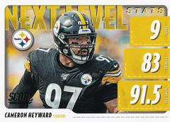 Cameron Heyward #NLS-CH Football Cards 2020 Panini Score Next Level Stats Prices