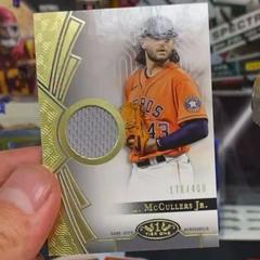 Lance McCullers Jr. [Triple Patch] #T1R-LM Baseball Cards 2023 Topps Tier One Relics Design A Prices