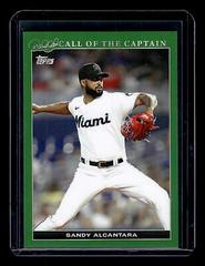 Sandy Alcantara [Green] #3 Baseball Cards 2022 Topps X Derek Jeter Prices
