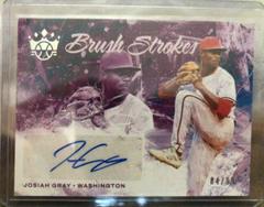 Josiah Gray #BS-JG Baseball Cards 2022 Panini Diamond Kings Brush Strokes Autograph Prices