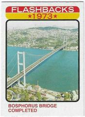 Bosphorus Bridge Baseball Cards 2022 Topps Heritage News Flashbacks Prices