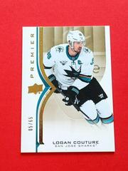 Logan Couture [Gold] #7 Hockey Cards 2020 Upper Deck Premier Prices