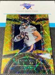 Cole Kmet [Gold Prizm] Football Cards 2020 Panini Select Rookie Selections Prices