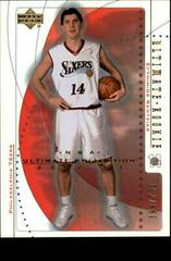 Efthimios Rentzias #112 Basketball Cards 2002 Ultimate Collection Prices