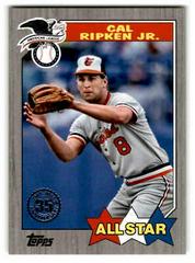 Cal Ripken Jr. [Black] #87AS-9 Baseball Cards 2022 Topps 1987 All Stars Prices