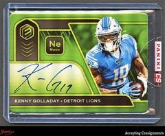 Kenny Golladay [Neon] #SS-KG Football Cards 2020 Panini Elements Steel Signatures Prices