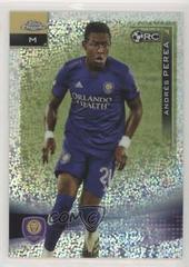 Andres Perea [Speckle Refractor] Soccer Cards 2021 Topps Chrome MLS Prices