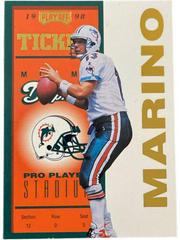 Dan Marino [Gold] #43 Football Cards 1998 Playoff Contenders Ticket Prices