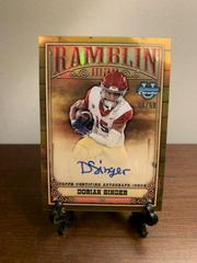 Dorian Singer [Gold] #RMA-DS Football Cards 2023 Bowman Chrome University Ramblin' Man Autographs Prices