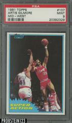 Artis Gilmore Mid West #107 Basketball Cards 1981 Topps Prices