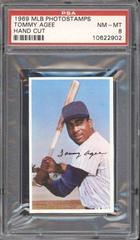Tommy Agee [Hand Cut] Baseball Cards 1969 MLB Photostamps Prices