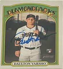 Daulton Varsho Real One Autographs Baseball Cards 2021 Topps Heritage Real One Autographs Prices