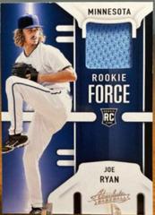 Joe Ryan [Retail] #RF-JR Baseball Cards 2022 Panini Absolute Rookie Force Prices