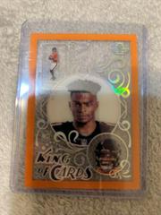 Justin Fields [Orange] #KC-14 Football Cards 2021 Panini Illusions King of Cards Prices