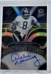 Archie Manning Football Cards 2022 Panini Spectra Illustrious Legends Autographs Prices