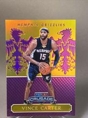 Vince Carter [Purple] Basketball Cards 2014 Panini Excalibur Crusade Prices