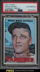 Roger Maris [Yankees Proof] Baseball Cards 1967 Topps Prices