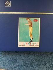 Don Getty #39 Football Cards 1959 Topps CFL Prices