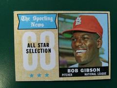 Bob Gibson [All Star] #378 Baseball Cards 1968 Topps Prices