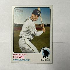 Brandon Lowe #226 Baseball Cards 2022 Topps Heritage Prices